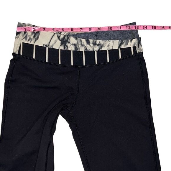 Lululemon Astro Pant Black Heathered Black Great Granite Black Mojave Tan Sz 6 - Picture 6 of 6